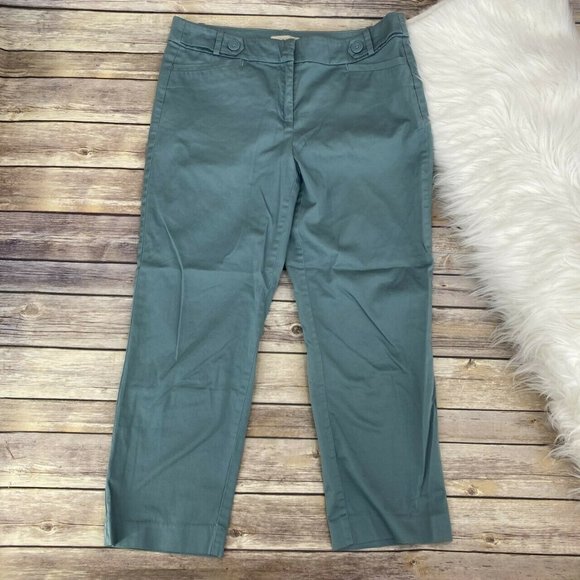 LOFT Pants - Ann Taylor Loft Original Cropped Capri Pants Sz 4
